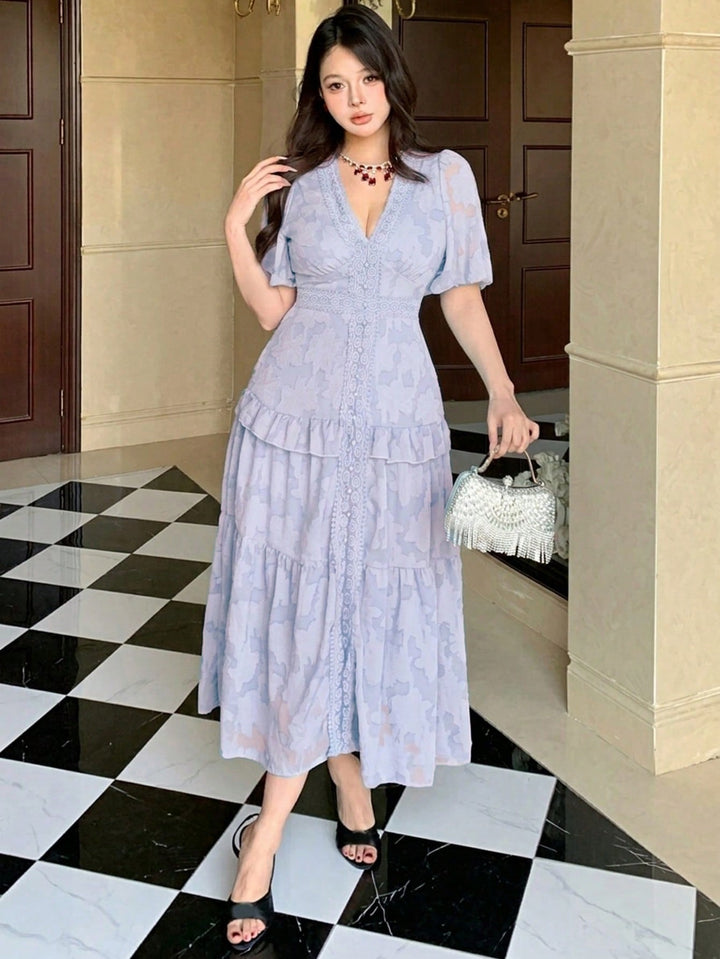 Rochie midi SHEIN, mov