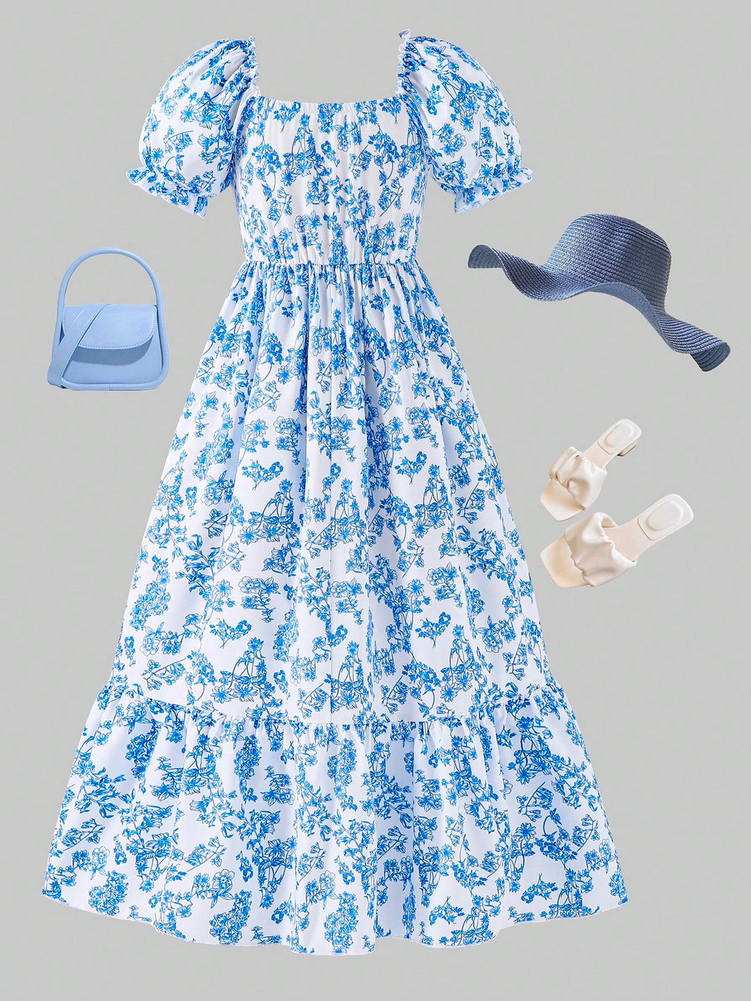 Rochie SHEIN, mix culori