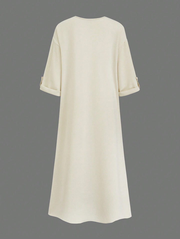 Rochie maxi SHEIN, alb