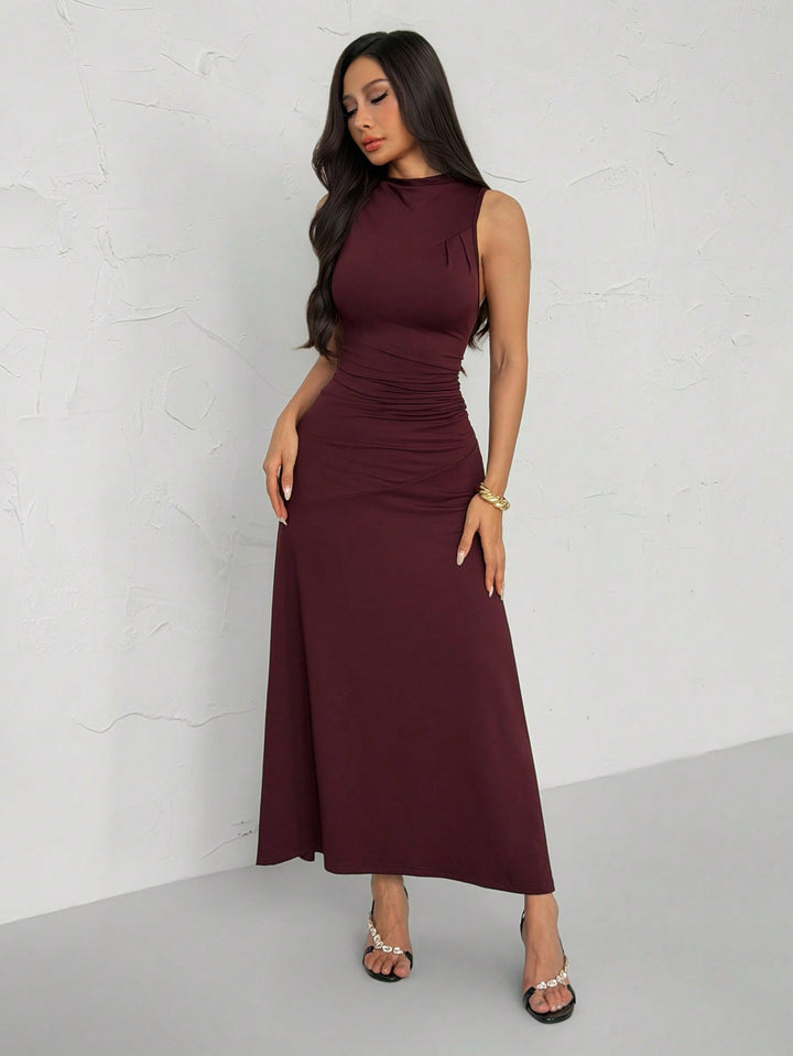 Rochie maxi SHEIN, vișiniu
