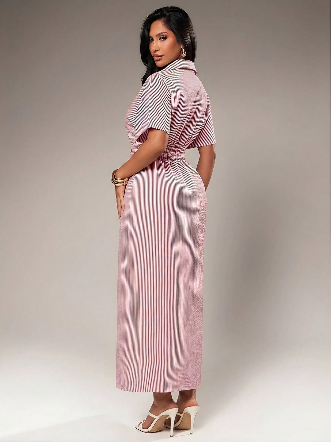 Rochie midi SHEIN, mix culori