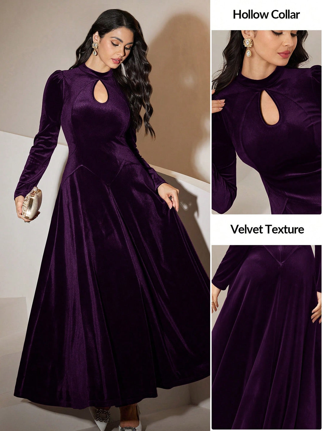 Rochie maxi SHEIN, mov