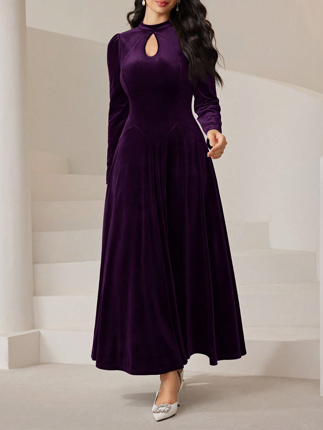 Rochie maxi SHEIN, mov