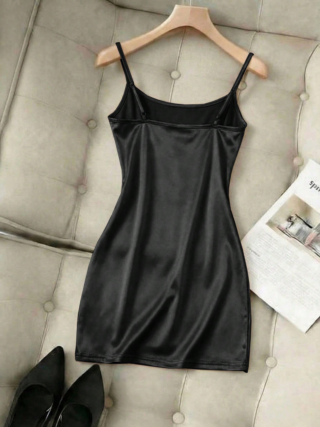 Rochie mini SHEIN, negru