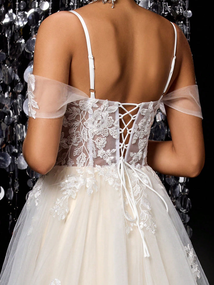 Rochie de mireasă SHEIN, alb