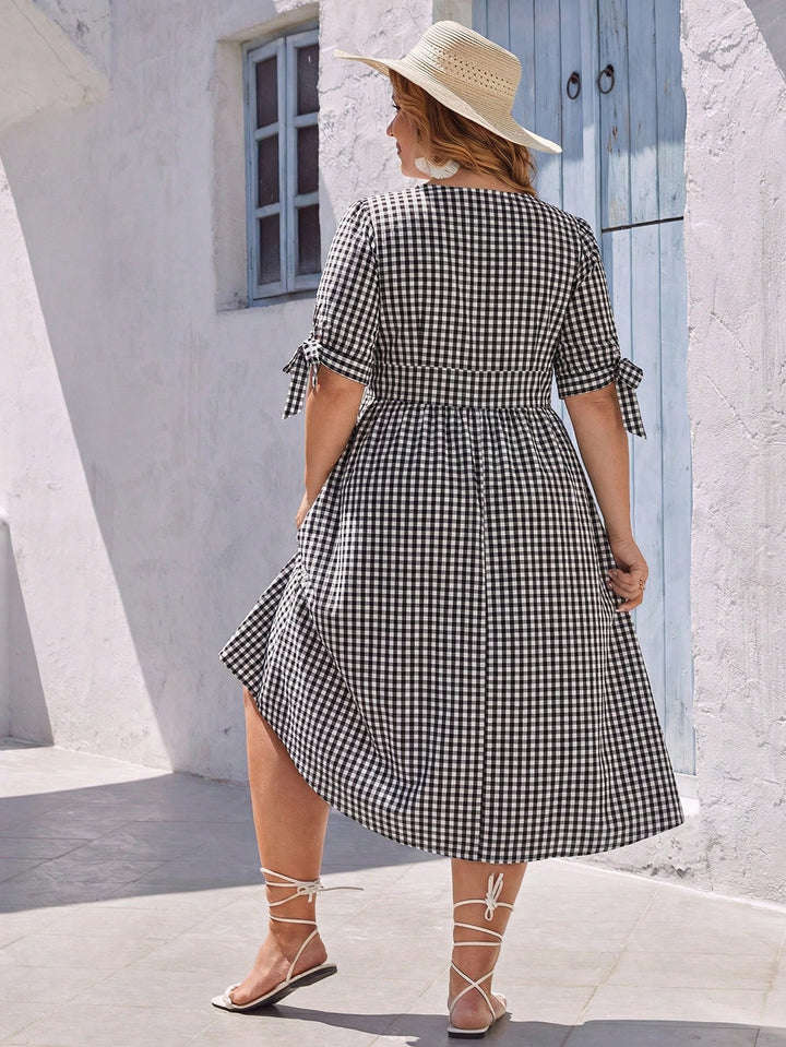 Rochie midi SHEIN, mix culori