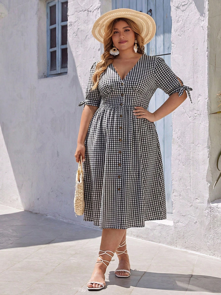 Rochie midi SHEIN, mix culori
