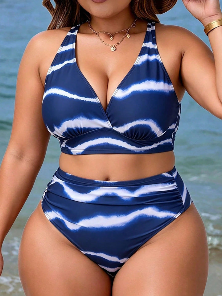 Costum de baie SHEIN, mix culori