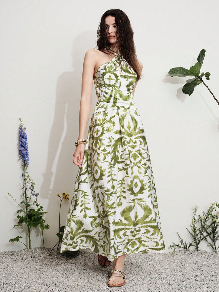 Rochie maxi SHEIN, mix culori