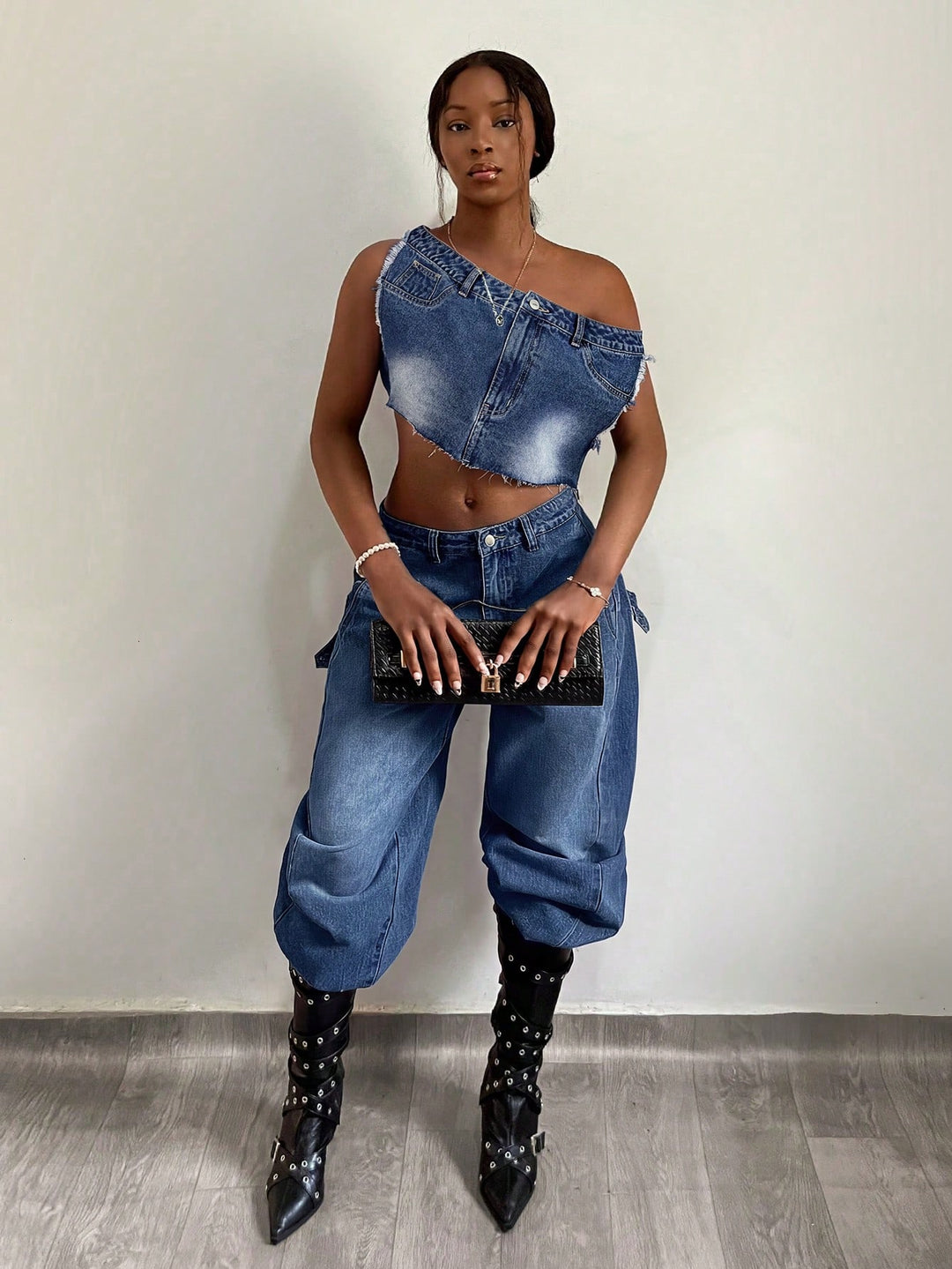 Top SHEIN, albastru