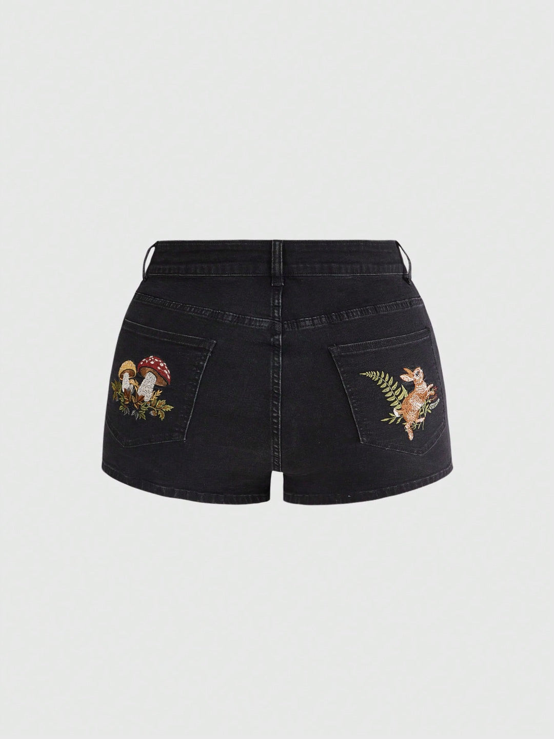 Pantaloni scurți SHEIN, negru