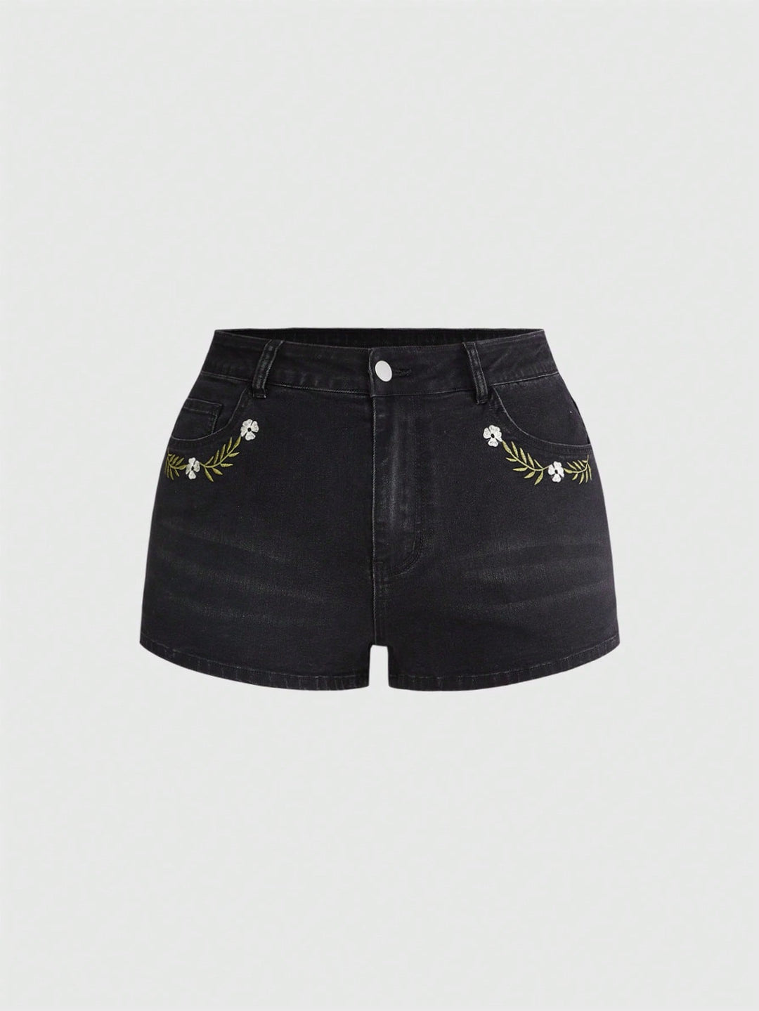 Pantaloni scurți SHEIN, negru