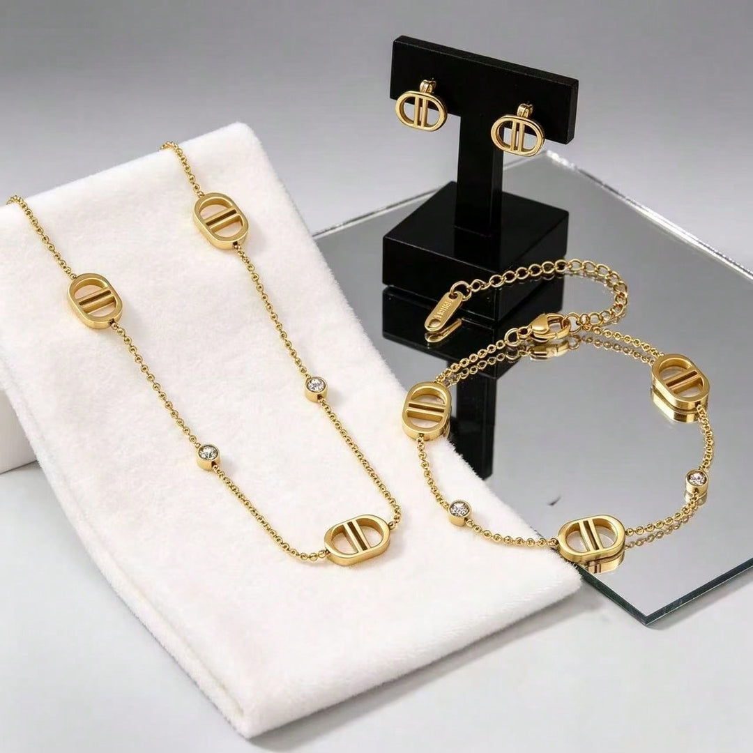 Set de bijuterii SHEIN, mix culori