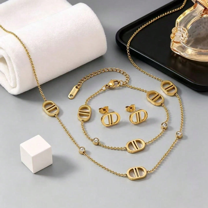 Set de bijuterii SHEIN, mix culori