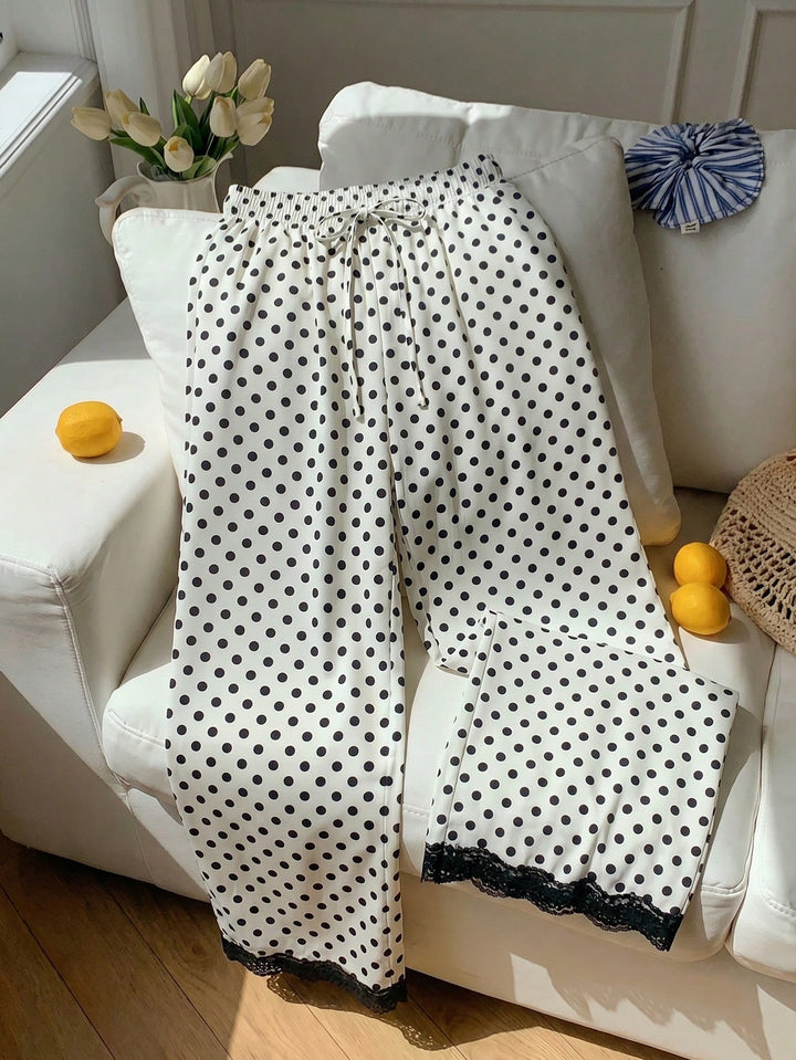 Pantaloni SHEIN, alb
