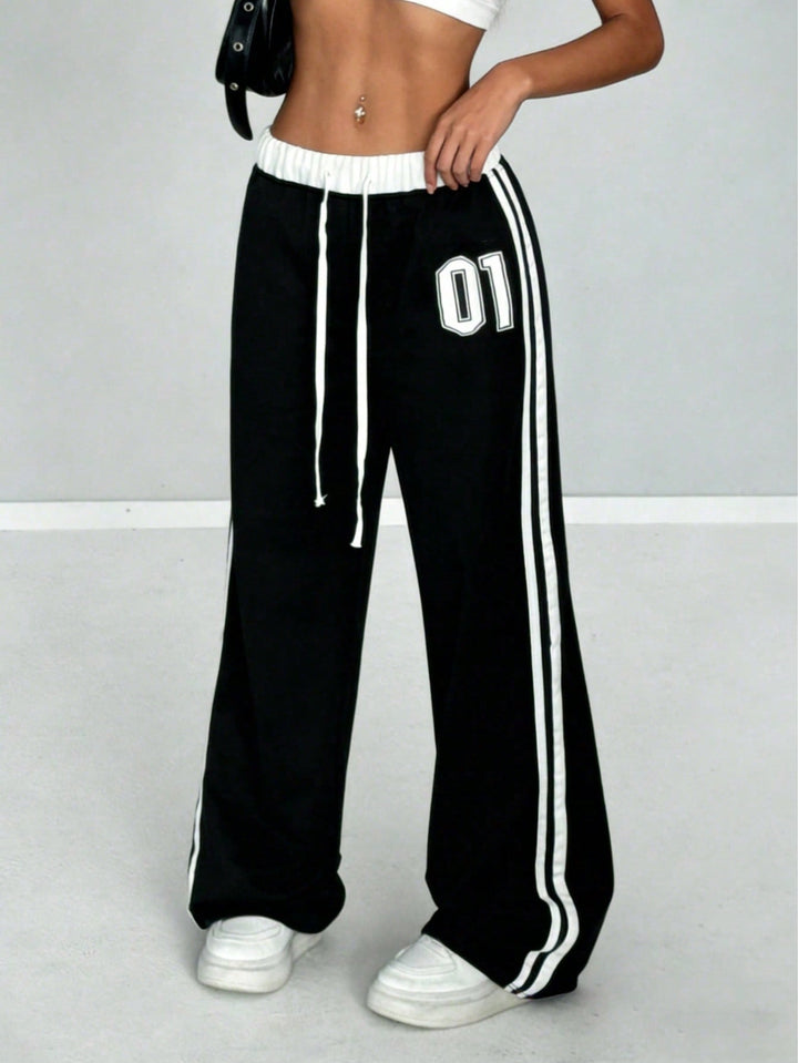 Pantaloni SHEIN, negru