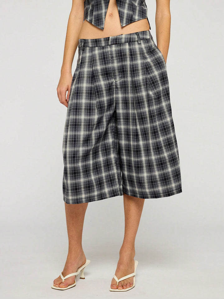 Pantaloni scurți SHEIN, negru
