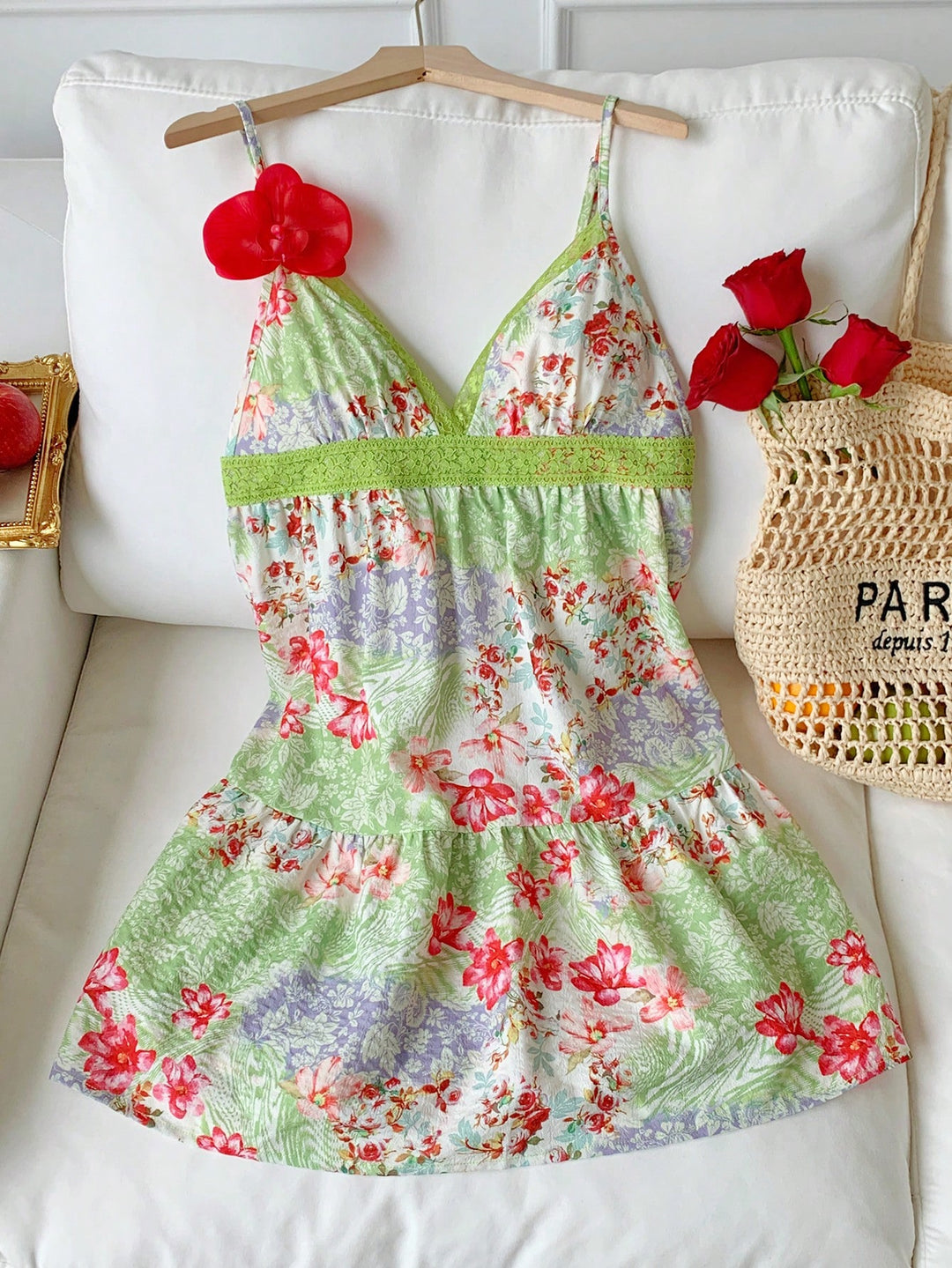 Rochie mini SHEIN, mix culori