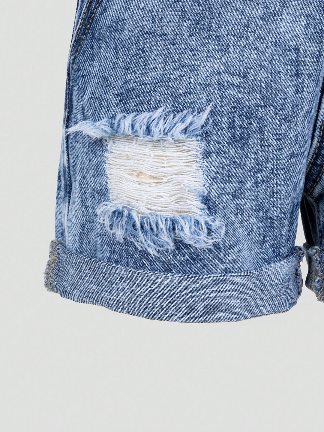 Salopetă denim SHEIN, albastru