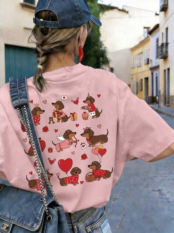 Tricou SHEIN, roz