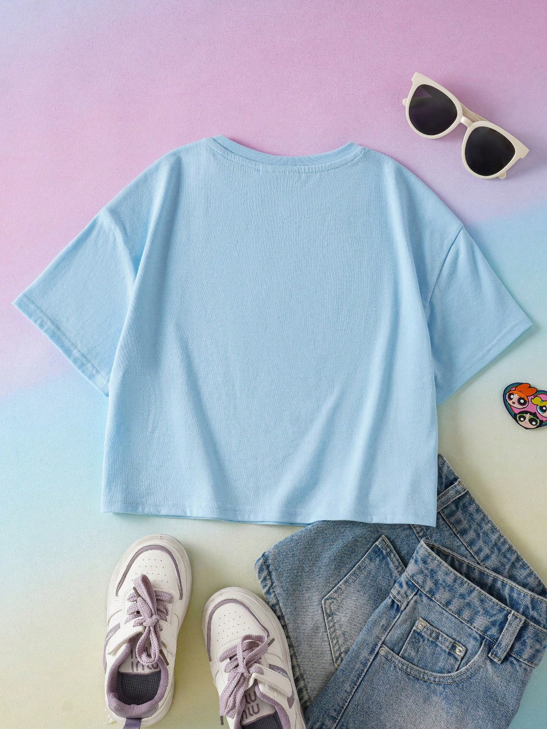 Tricou SHEIN, albastru