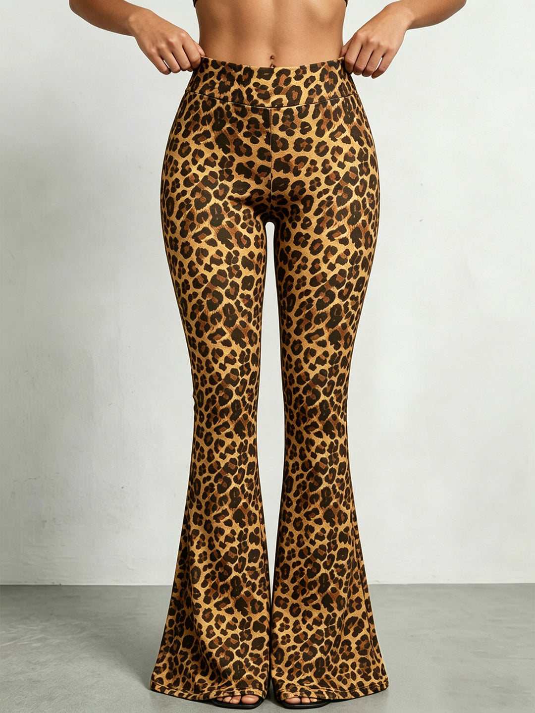 Pantaloni SHEIN, maro