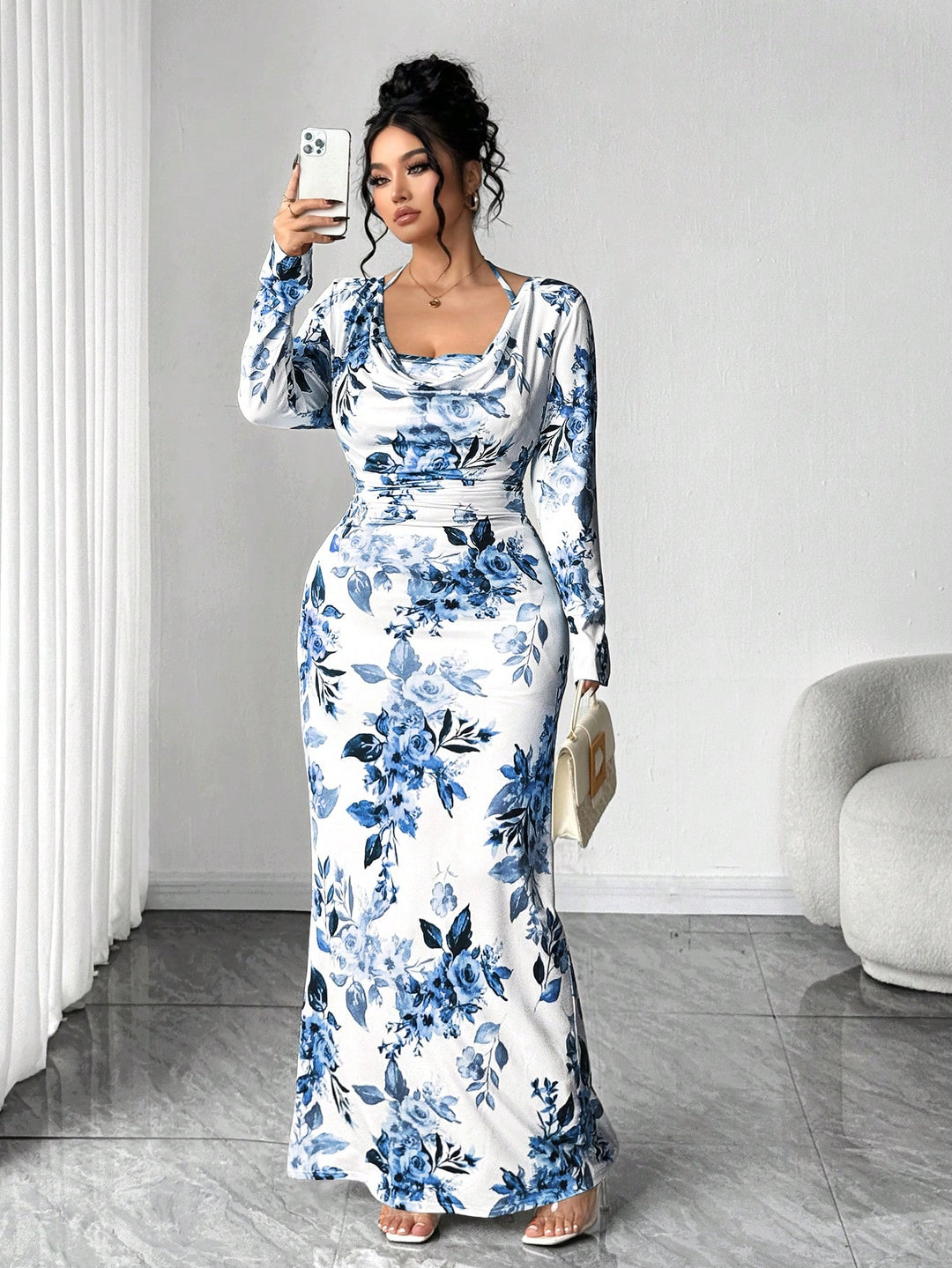 Rochie SHEIN, albastru