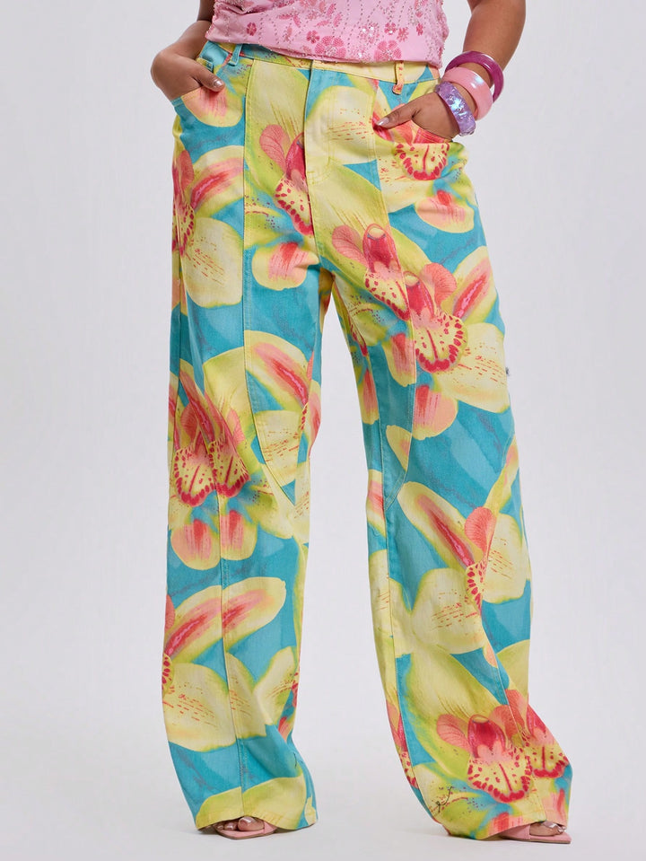 Jeans SHEIN, mix culori