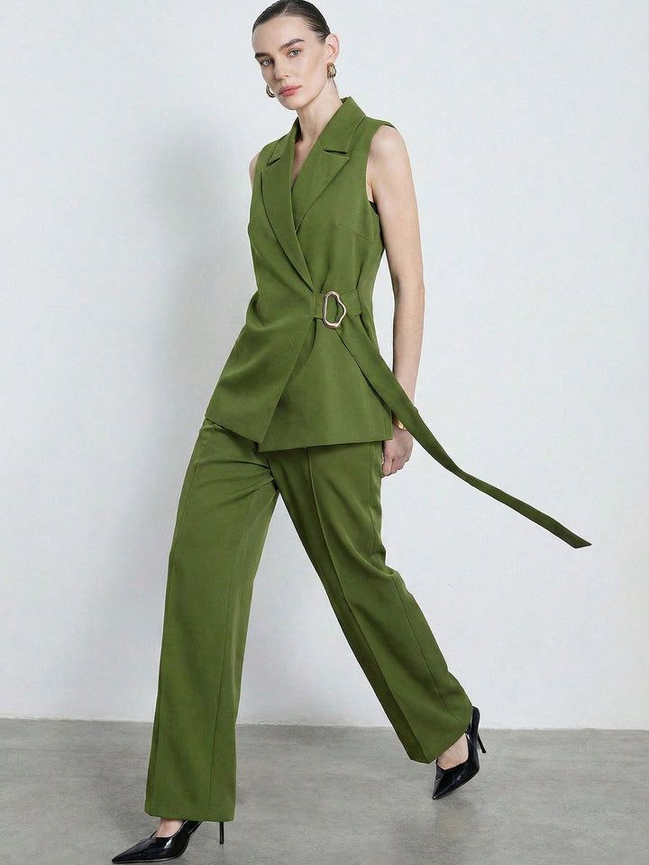 Costum SHEIN, verde