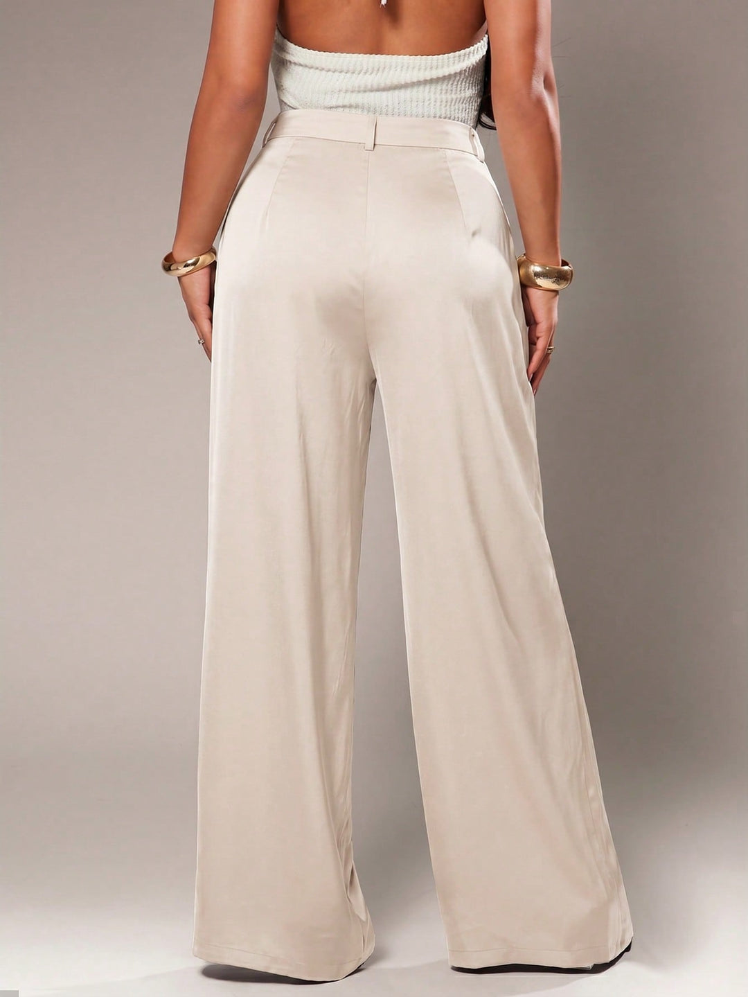 Pantalon SHEIN, portocaliu