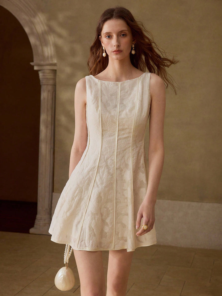 Rochie mini SHEIN, bej