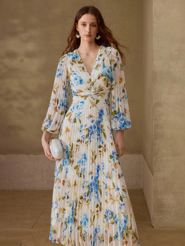 Rochie maxi SHEIN, mix culori