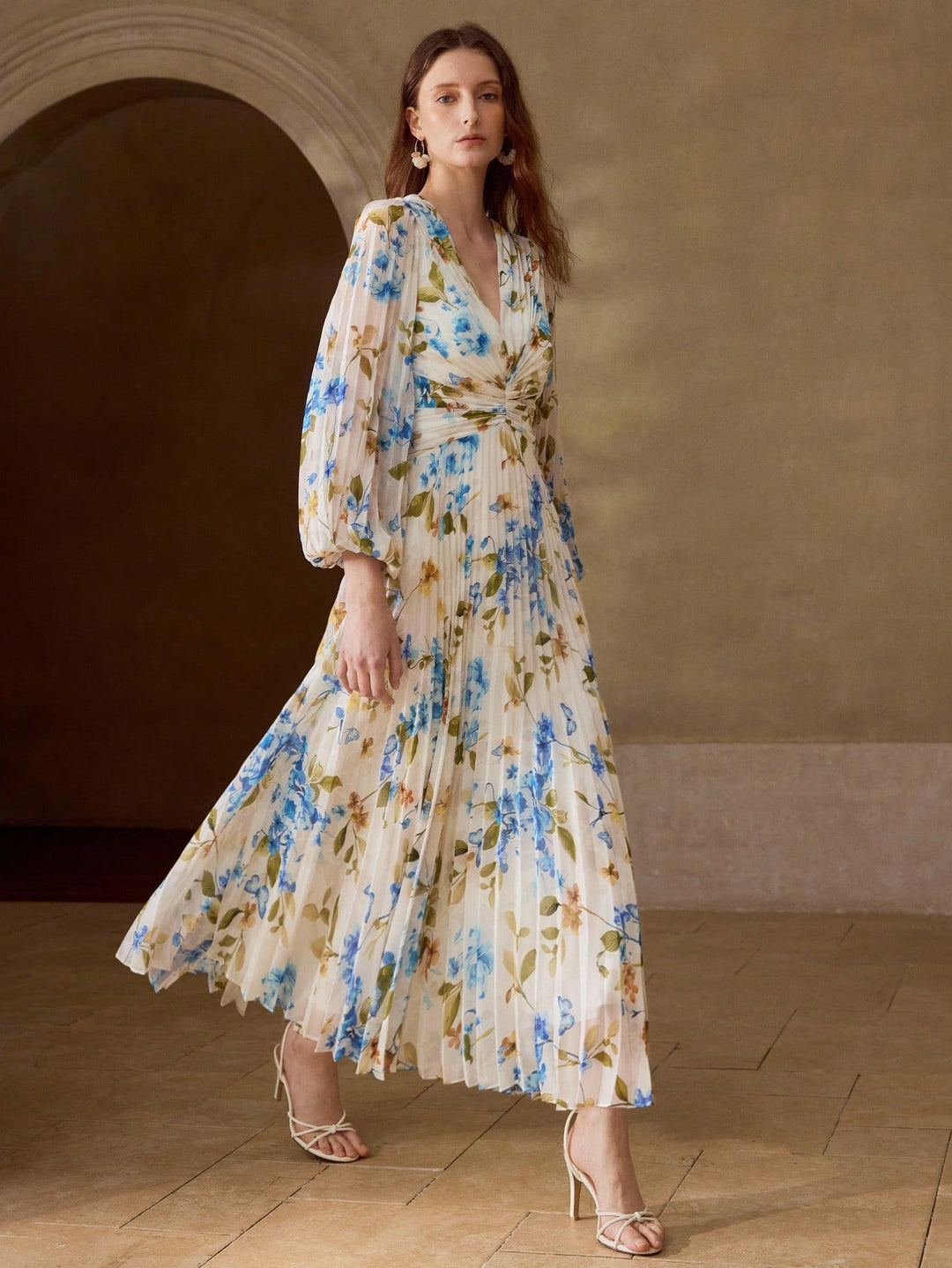 Rochie maxi SHEIN, mix culori