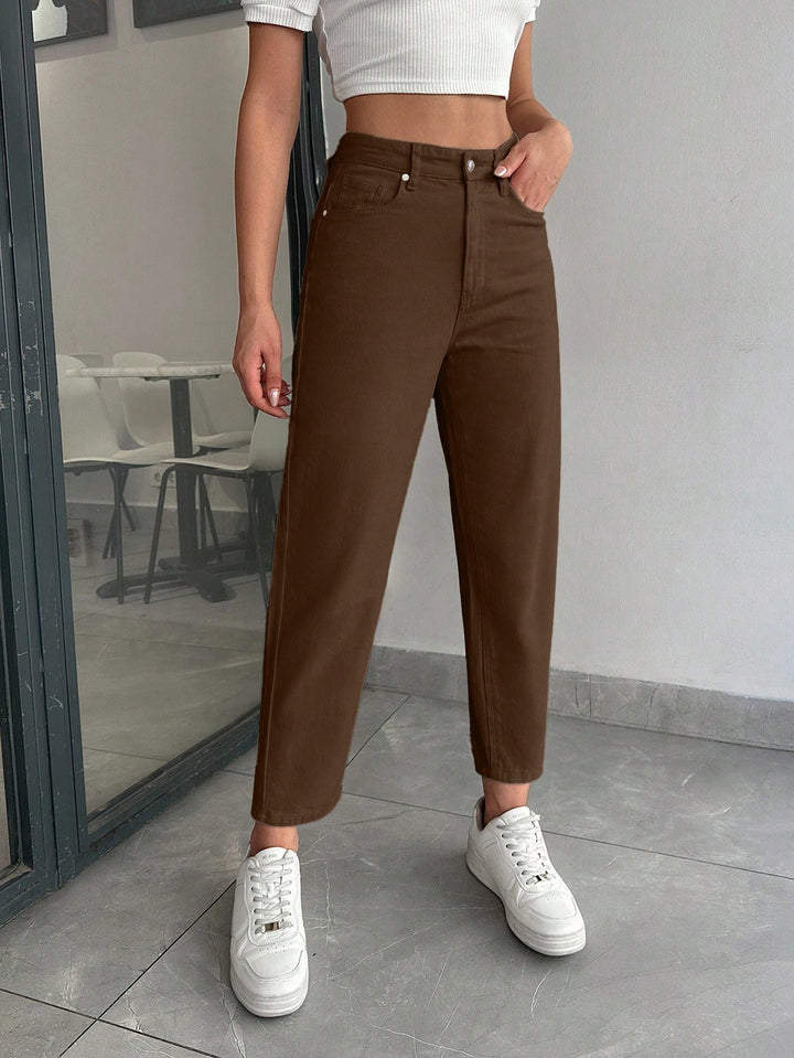 Jeans SHEIN, maro