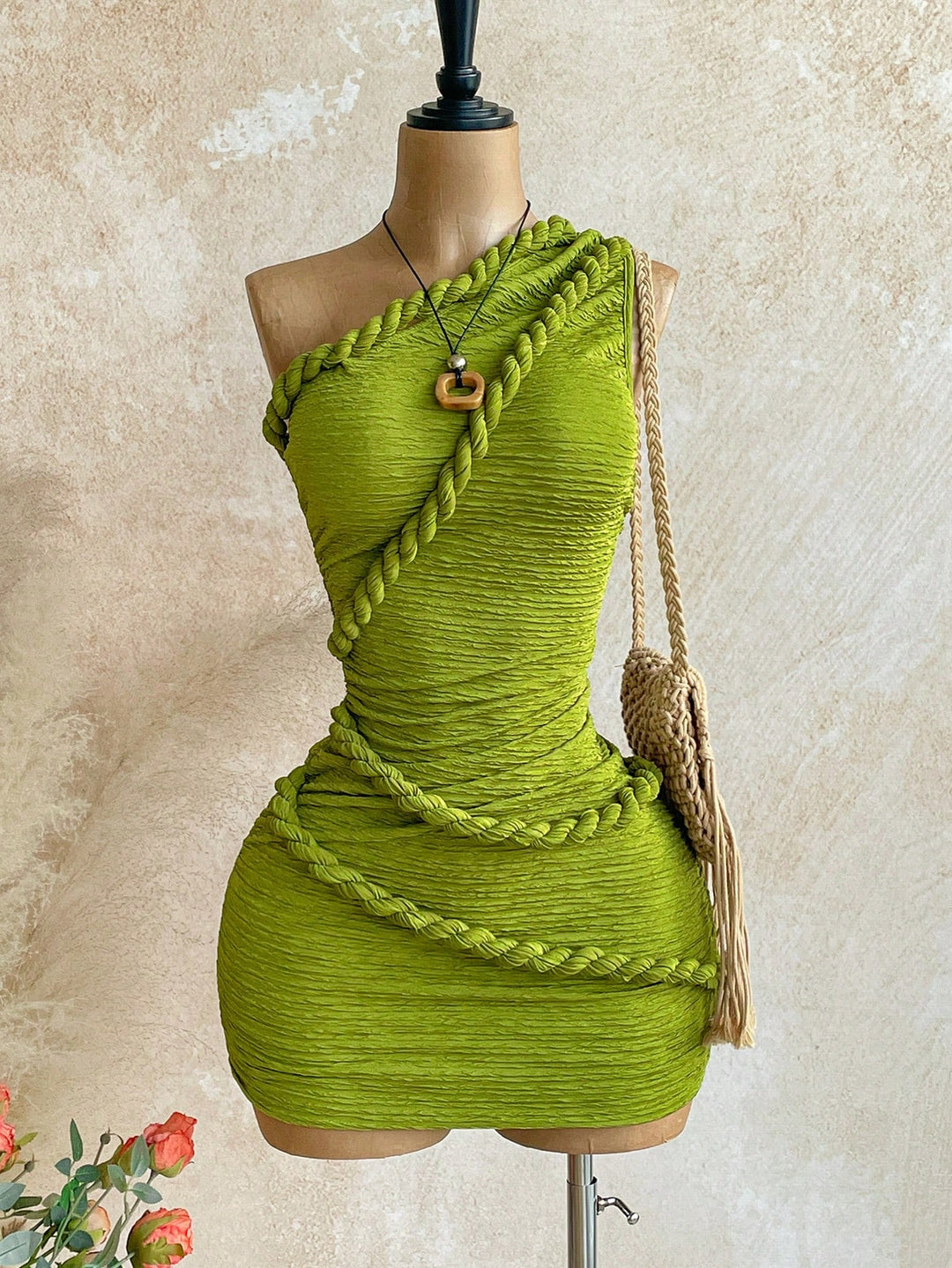 Rochie SHEIN, verde