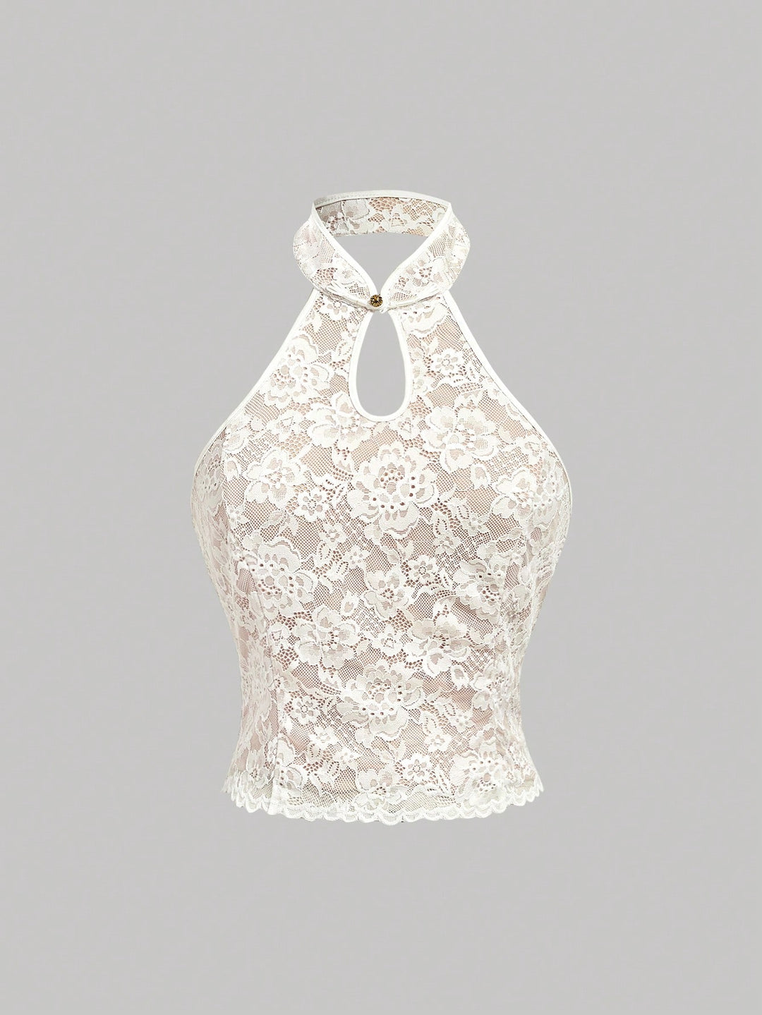 Top SHEIN, alb