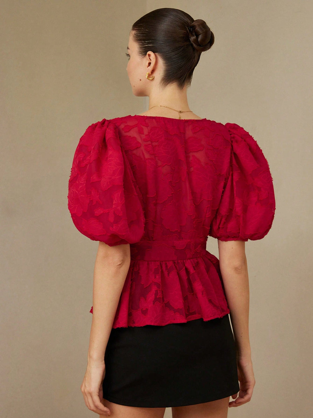 Top SHEIN, roșu