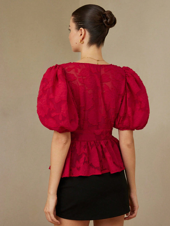Top SHEIN, roșu