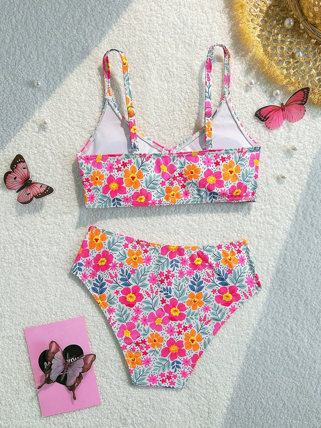 Set bikini SHEIN, mix culori