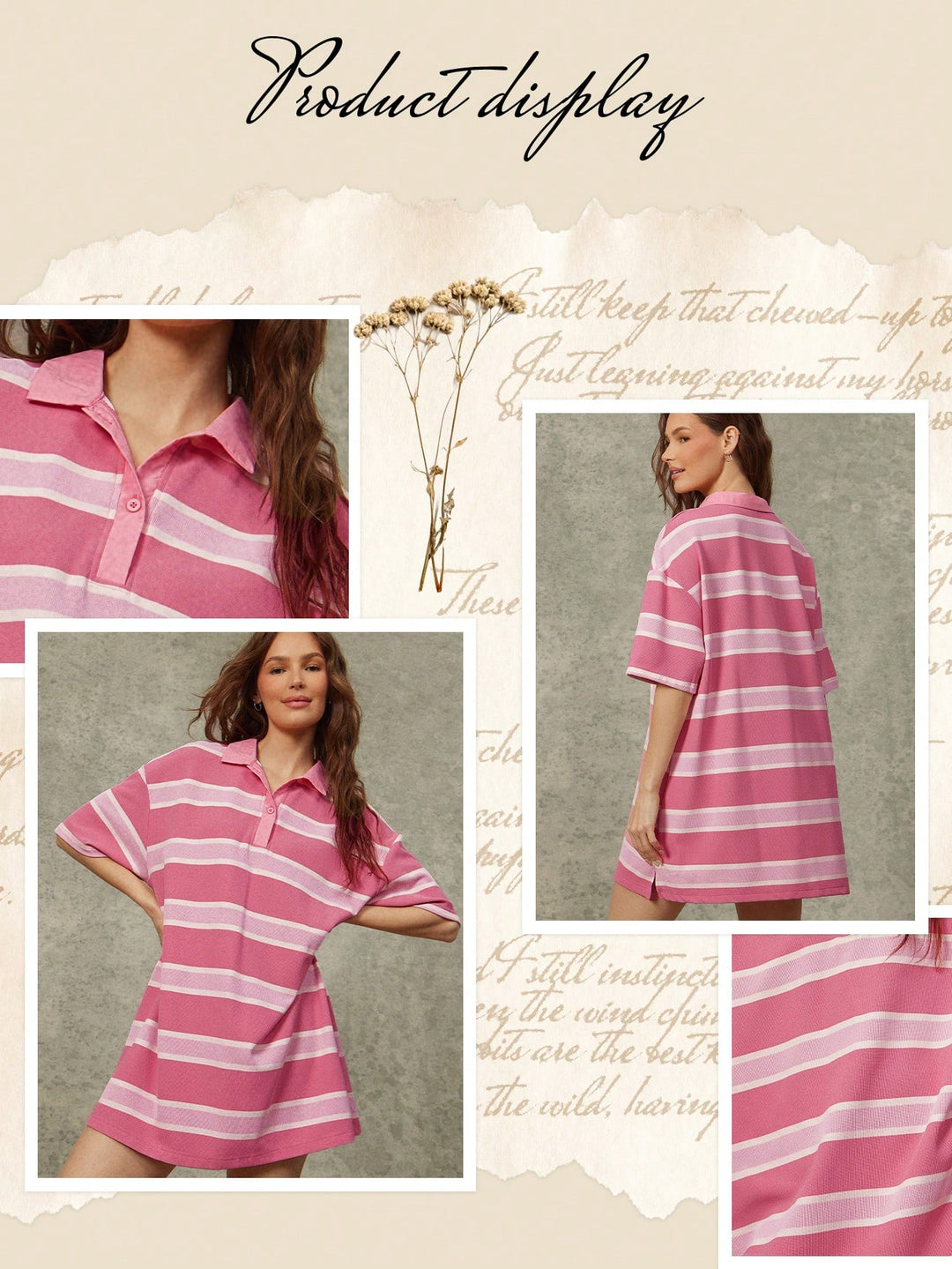 Rochie scurtă SHEIN, roz