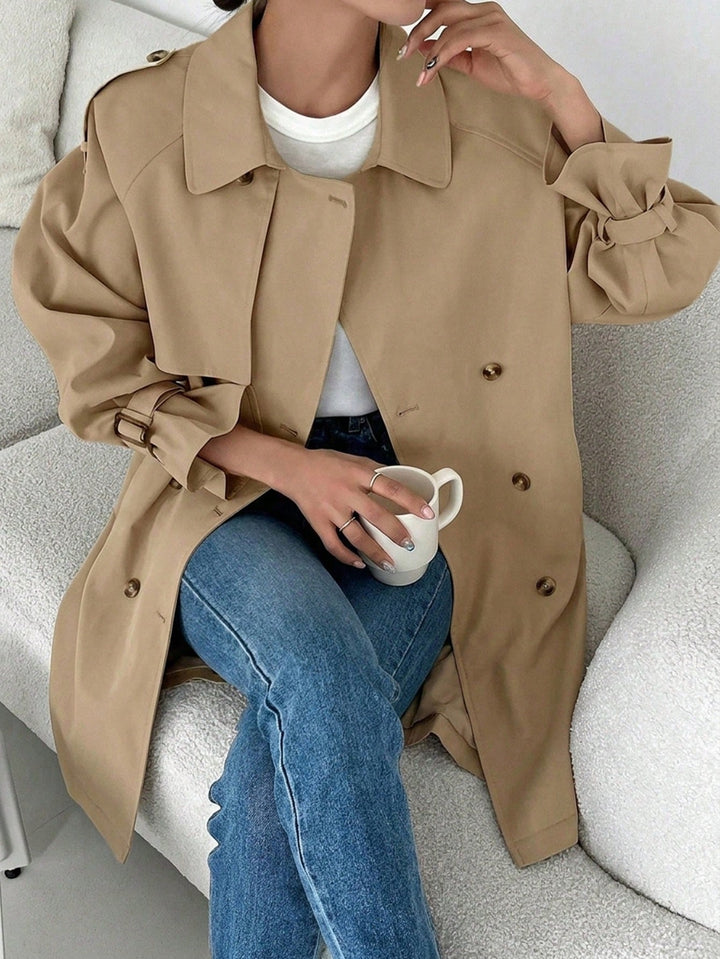 Trench SHEIN, kaki