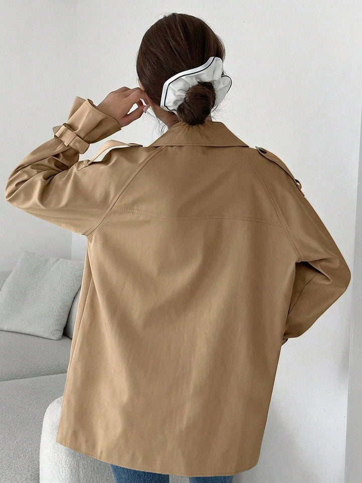 Trench SHEIN, kaki