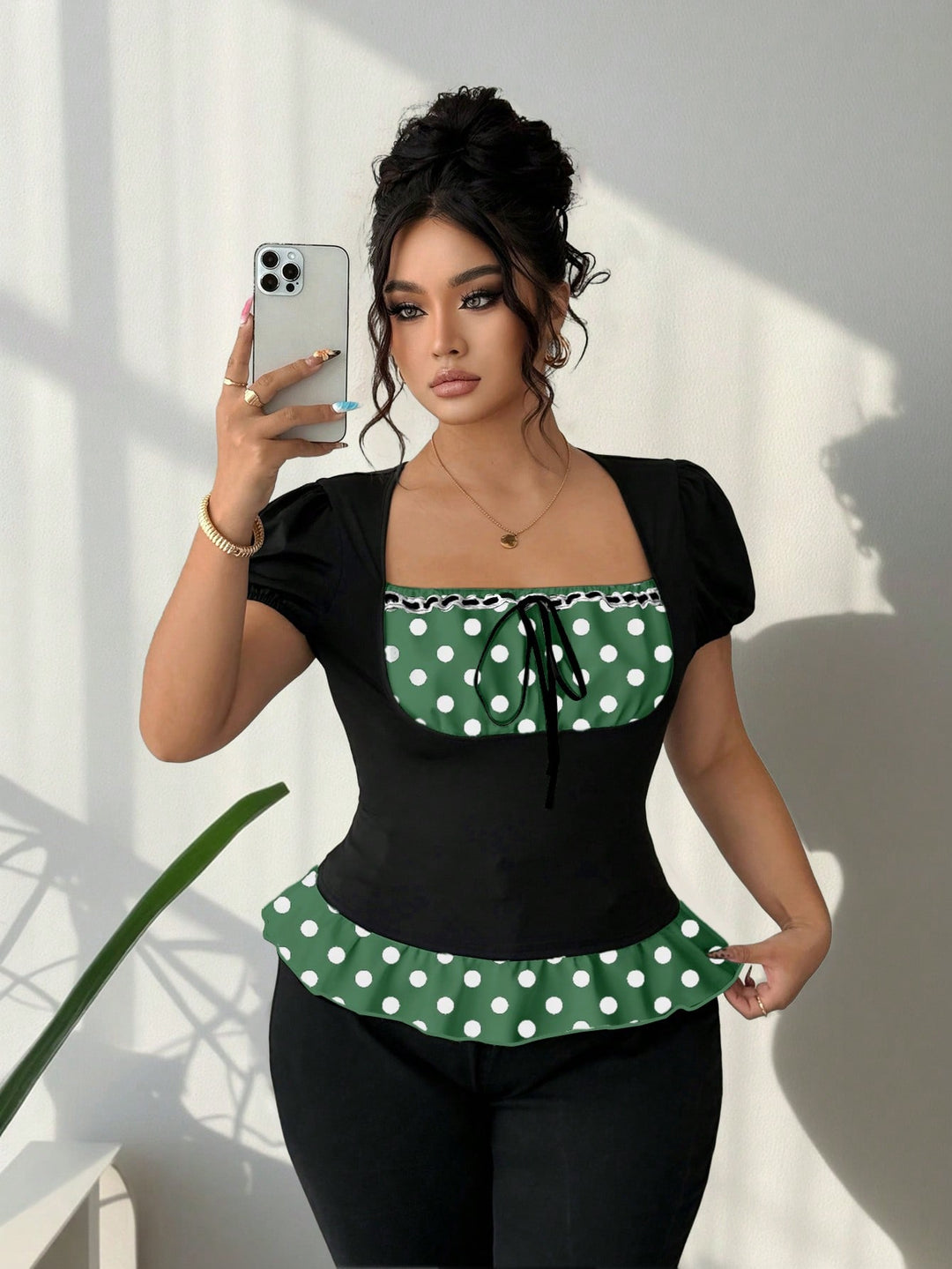 Tricou SHEIN, verde