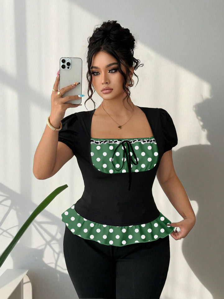 Tricou SHEIN, verde