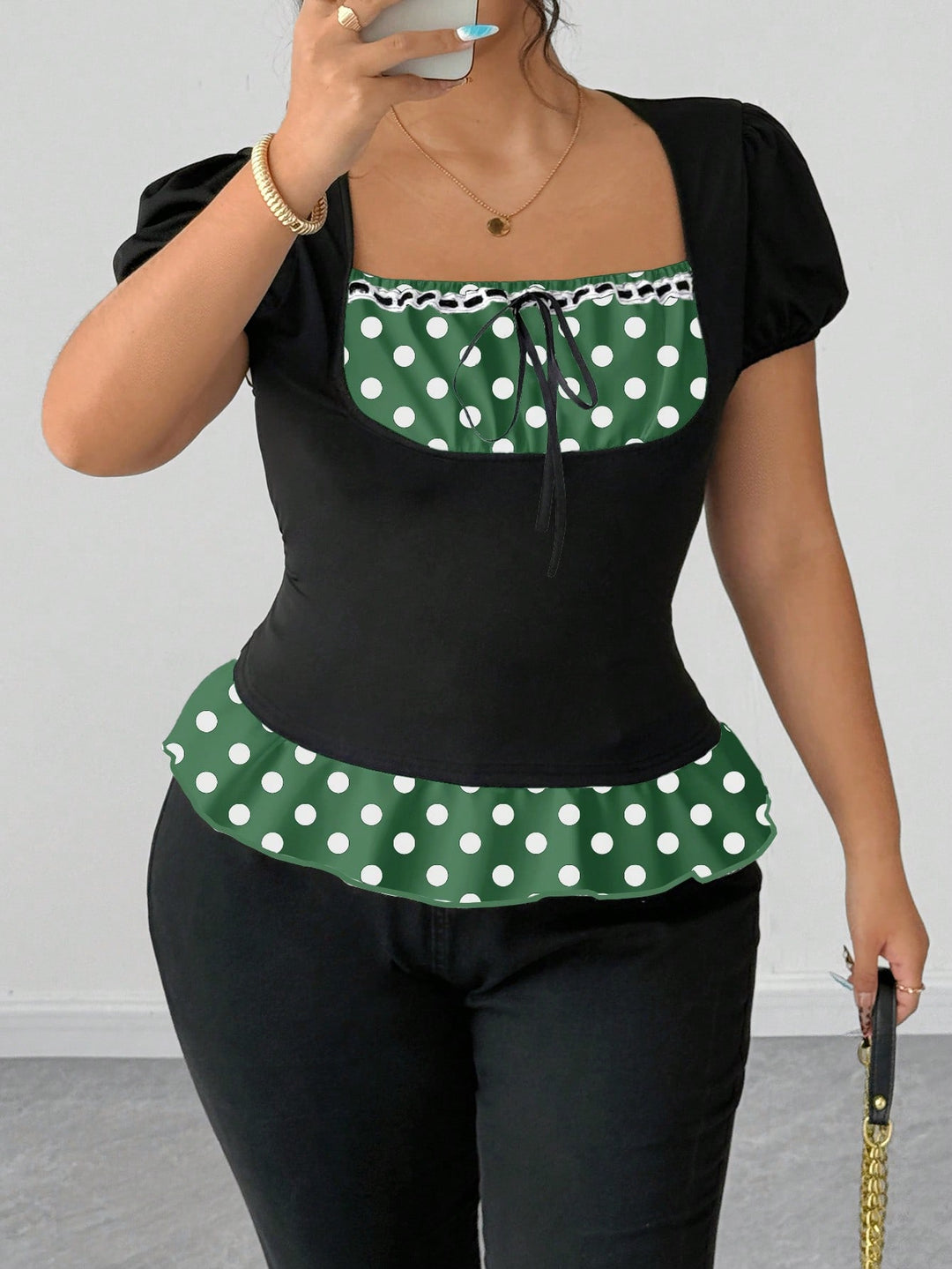 Tricou SHEIN, verde