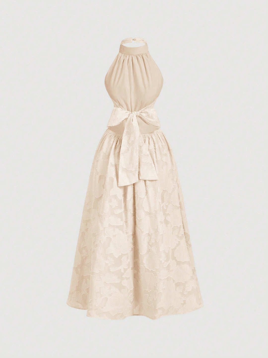 Rochie midi SHEIN, bej
