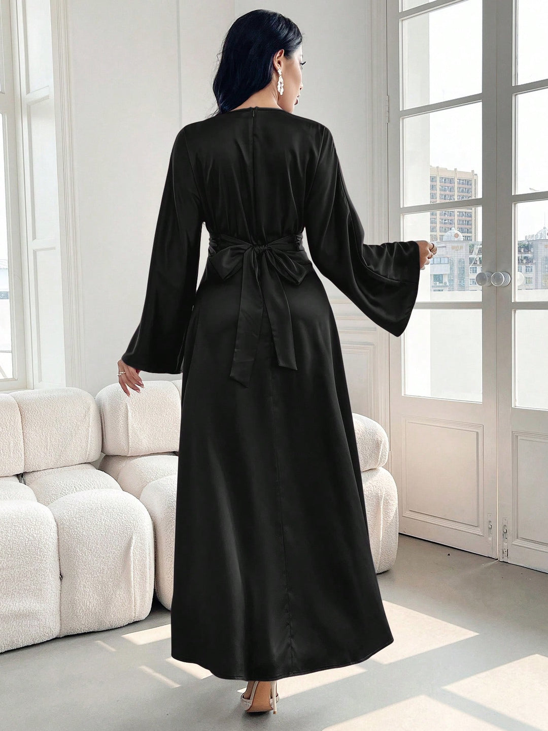Rochie maxi SHEIN, negru