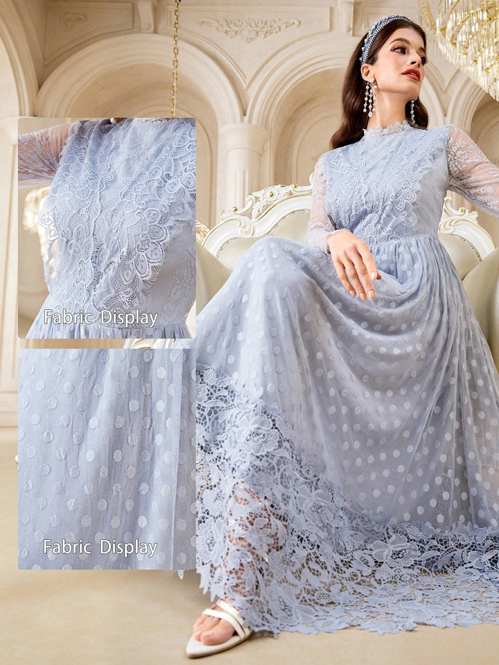 Rochie maxi SHEIN, albastru