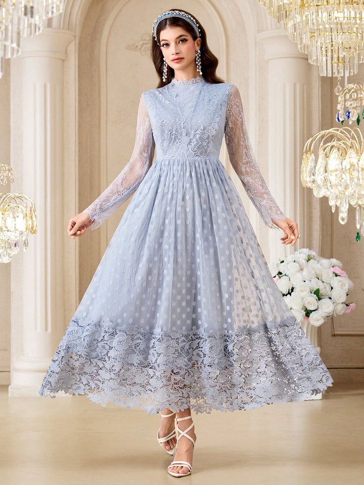 Rochie maxi SHEIN, albastru