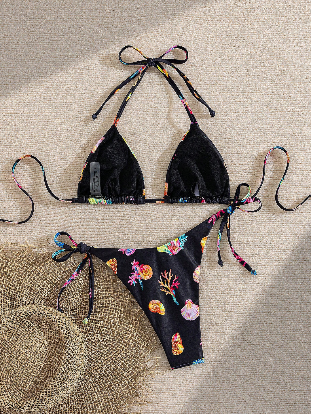 Set bikini SHEIN, mix culori